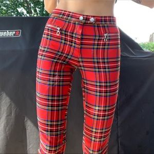 Plaid pants